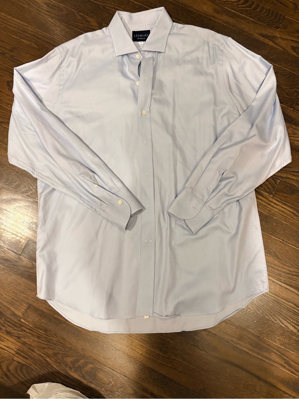 Ledbury Men's Light Blue Dress Shirt